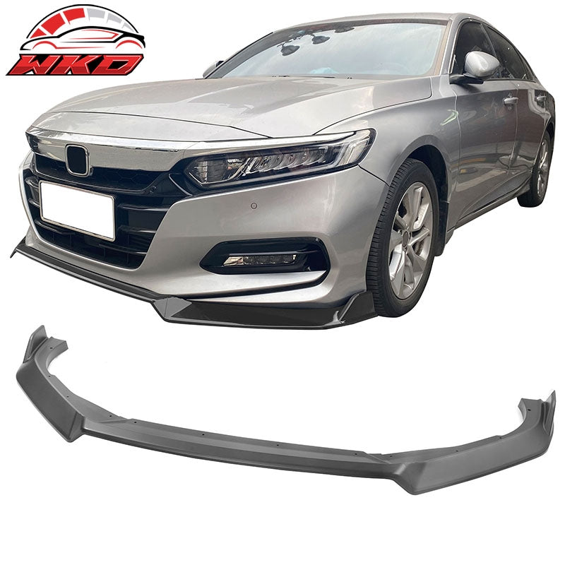 Wholesale 18-20 Honda Accord 10th IKON V3 Style Matte Black Front Bumper Lip PP 3PC