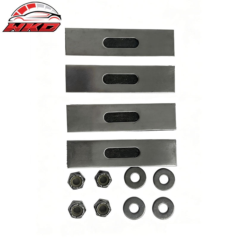 Fits 2008-2010 Honda Accord 2DR Chrome Billet Front Upper Grille Stainless Steel