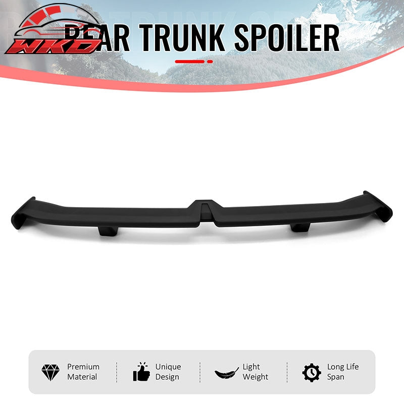 Fits 18-22 Honda Accord 54" PRO Style Rear Trunk Spoiler Wing Matte Black ABS