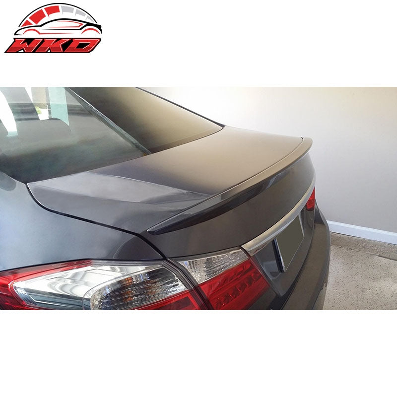 Fits 13-17 Honda Accord 9th Sedan OE Style Rear Trunk Spoiler Wing Unpainted ABS