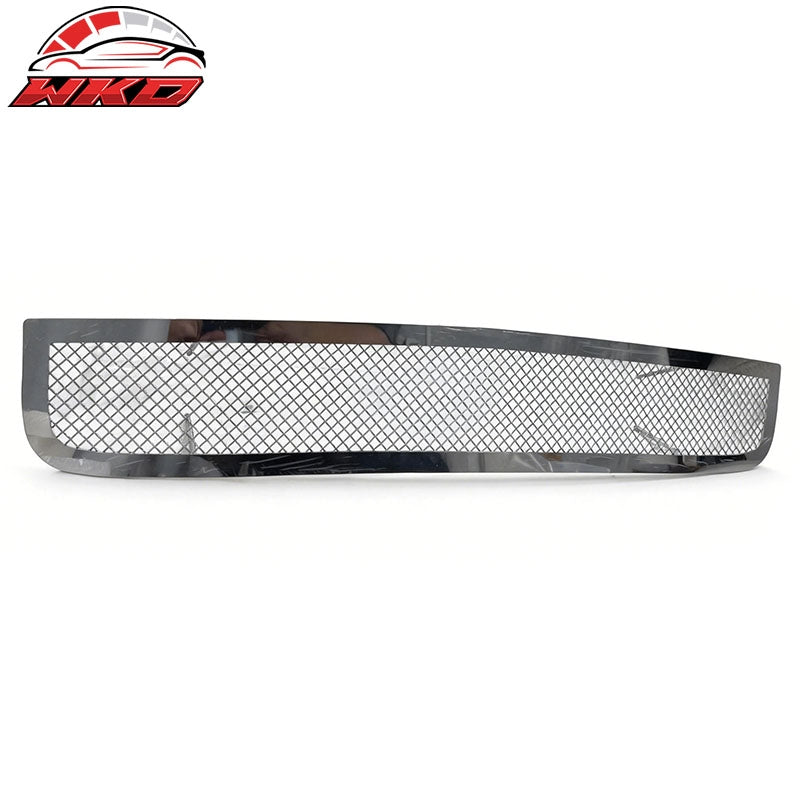 Fits 08-10 Honda Accord Black Mesh Style Front Bumper Hood Lower Grille Trim