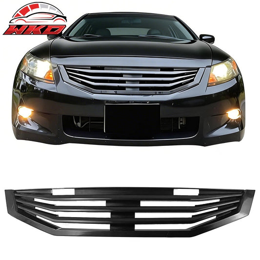 Wholesale 08-10 Honda Accord Coupe Mugen Style Front Upper Grille Matte Black ABS - Wikond Auto