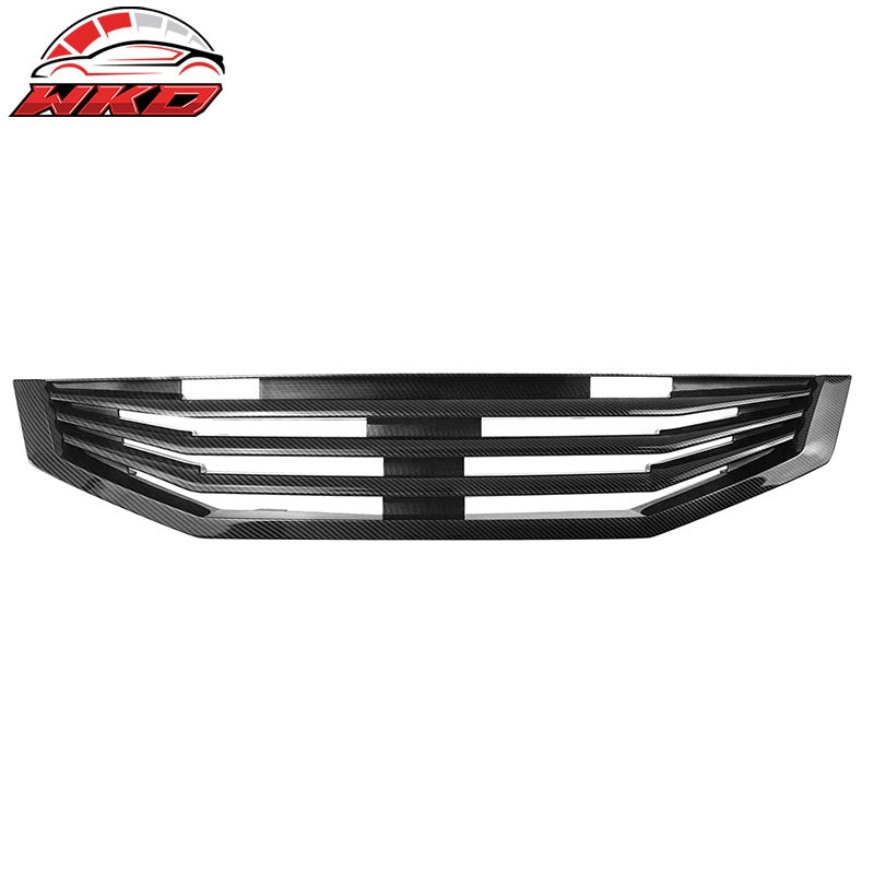 Wholesale 08-10 Honda Accord Coupe Mugen Style Upper Grille Carbon Fiber Print ABS - Wikond Auto