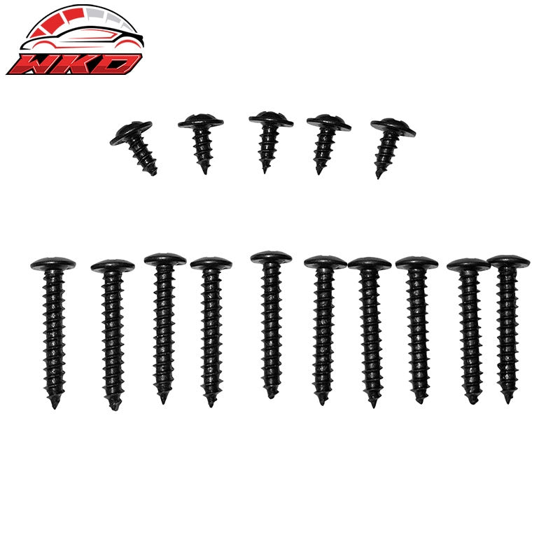 Fits 21-22 Honda Accord IKON V3 Style 3PCS Front Bumper Lip Carbon Fiber Print