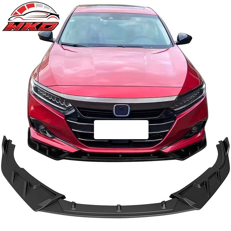 Wholesale 21-22 Honda Accord IKON V3 Style 3PCS Front Bumper Lip Kit PP Matte Black