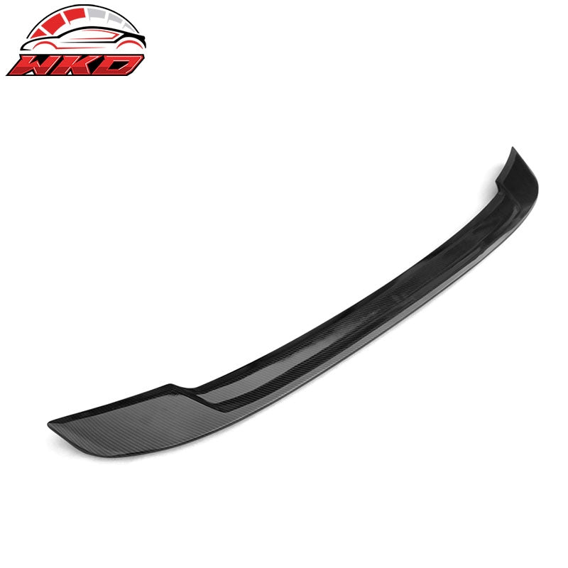 Fits 23-26 Honda Accord OE Style Rear Trunk Spoiler Wing Carbon Fiber Print ABS