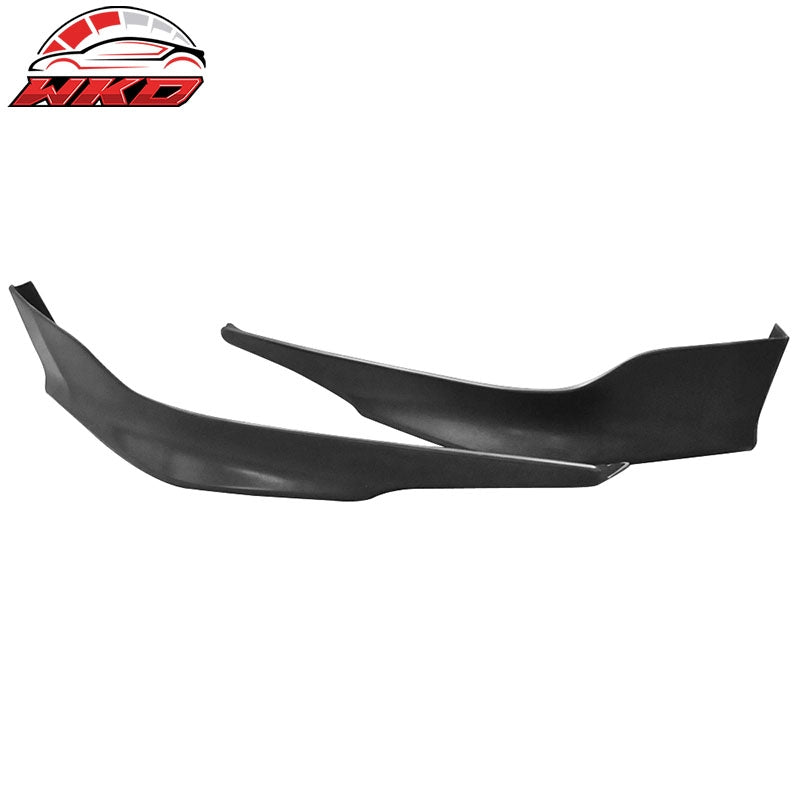 Fits 11-12 Honda Accord Sedan 4Dr OE Style 2PCS Front Bumper Lip Splitters PU