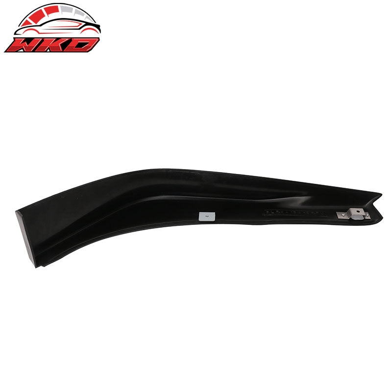 Fits 13-15 Honda Accord Sedan HFP Style Front Bumper Lip Splitter Side Apron PP