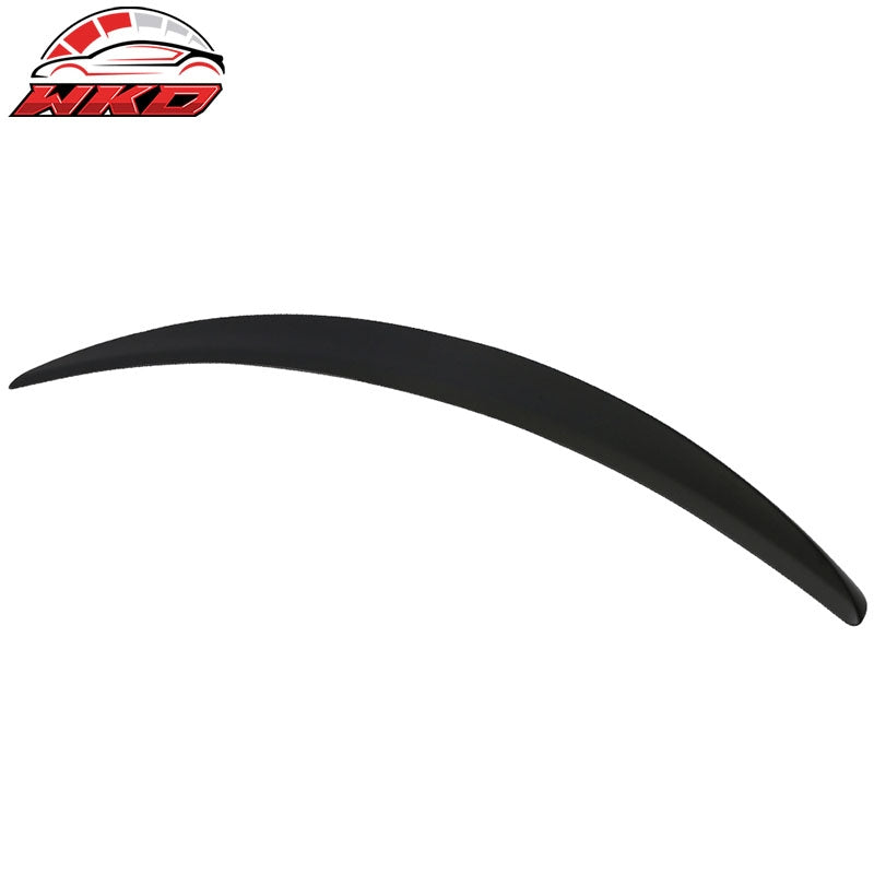 Fits 08-12 Honda Accord Sedan OE Style Rear Trunk Spoiler Wing Unpainted Black