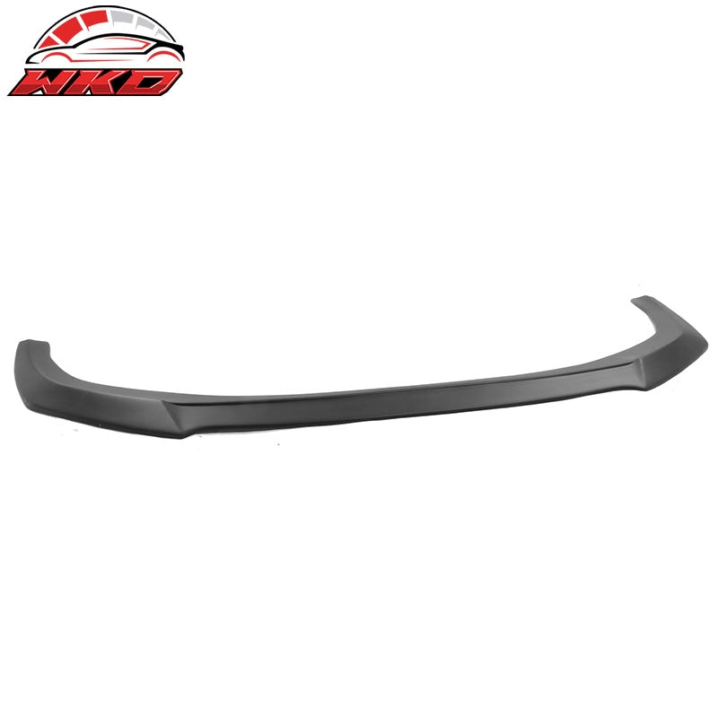Fits 23-26 Honda Accord Sedan V3 Style Front Bumper Lip Spoiler Matte Black ABS
