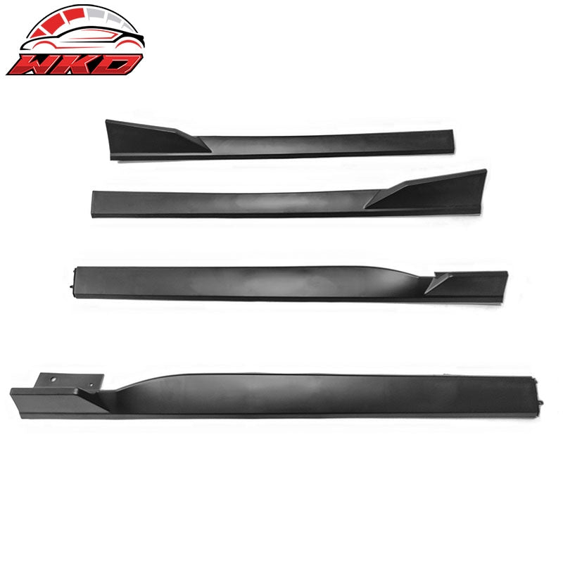 Wholesale 18-22 Honda Accord 4PCS Side Skirts Extension Rocker Panels PP Matte Black - Wikond Auto