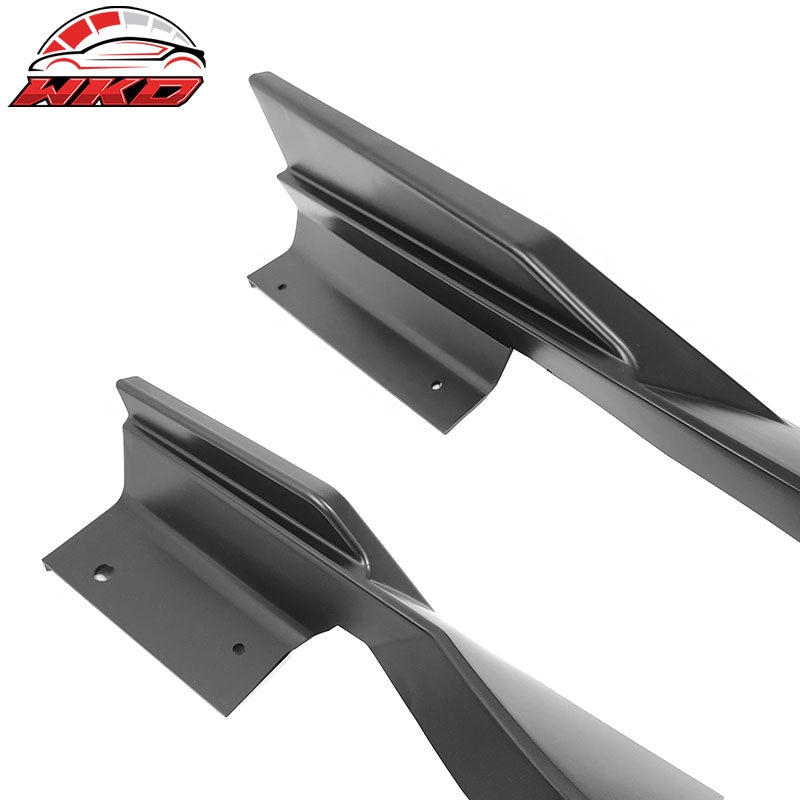 Wholesale 18-22 Honda Accord 4PCS Side Skirts Extension Rocker Panels PP Matte Black - Wikond Auto