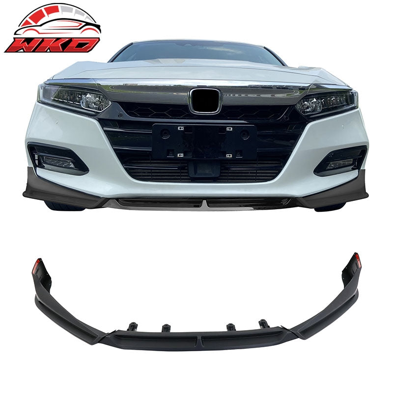 Wholesale 18-20 Honda Accord V5 Style Front Bumper Lip Spoiler Matte Black PP 3PC