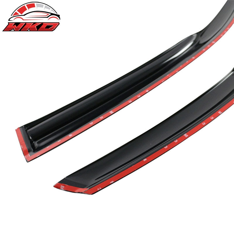 Fits 13-17 Honda Accord Sedan Window Visor Vent Rain Guard 4PCS Mugen Style