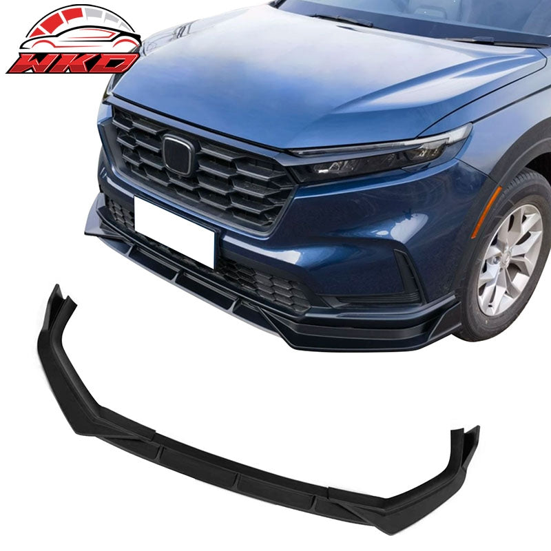 Wholesale 23-26 Honda CR-V CRV IKON Style Matte Black Front Bumper Lip Spoiler PP 3PC