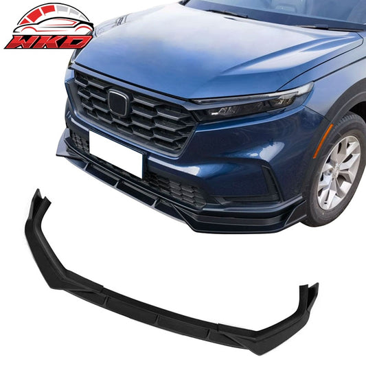 Wholesale 23-26 Honda CR-V CRV IKON Style Matte Black Front Bumper Lip Spoiler PP 3PC