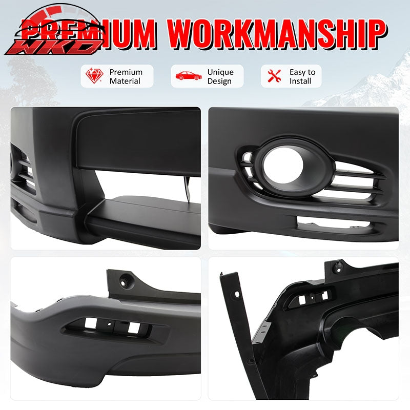 Wholesale 07-09 Honda CR-V CRV MD Style Front & Rear Bumper Cover Replacement PP - Wikond Auto