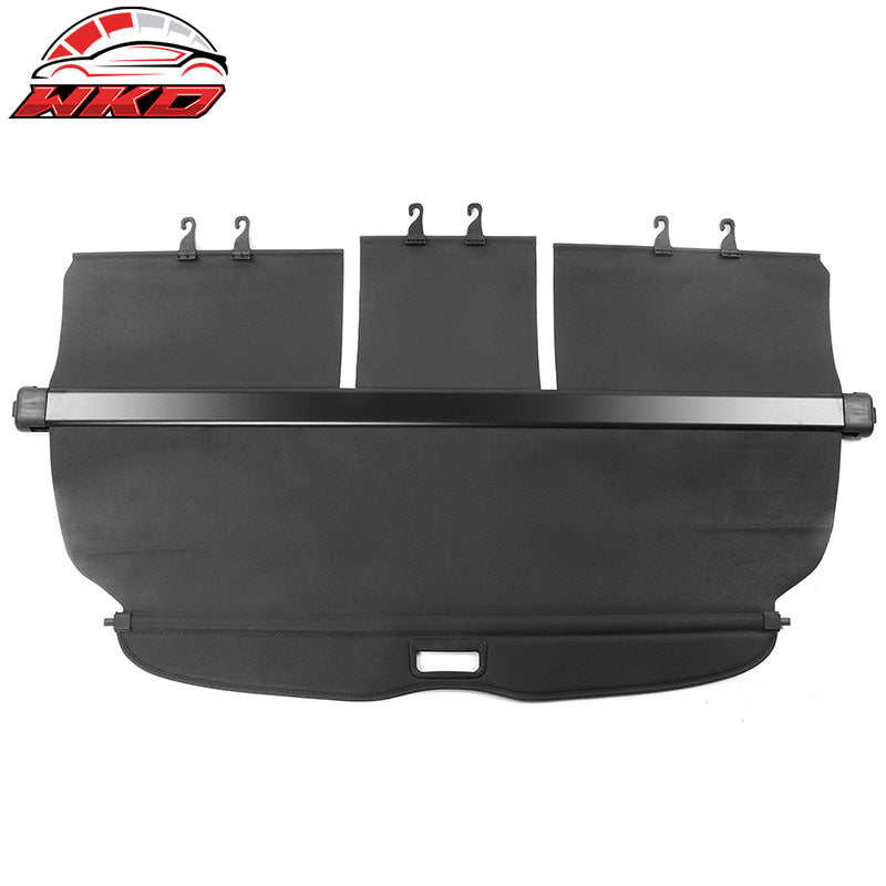 Fits 07-11 Honda CR-V OE Style Retractable Rear Trunk Privacy Cargo Cover Black