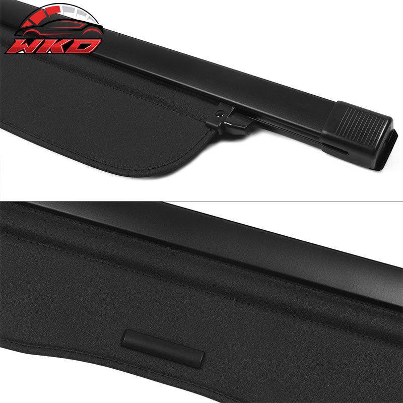 Fits 12-16 Honda CR-V OE Style Retractable Rear Trunk Cargo Cover Shield Black