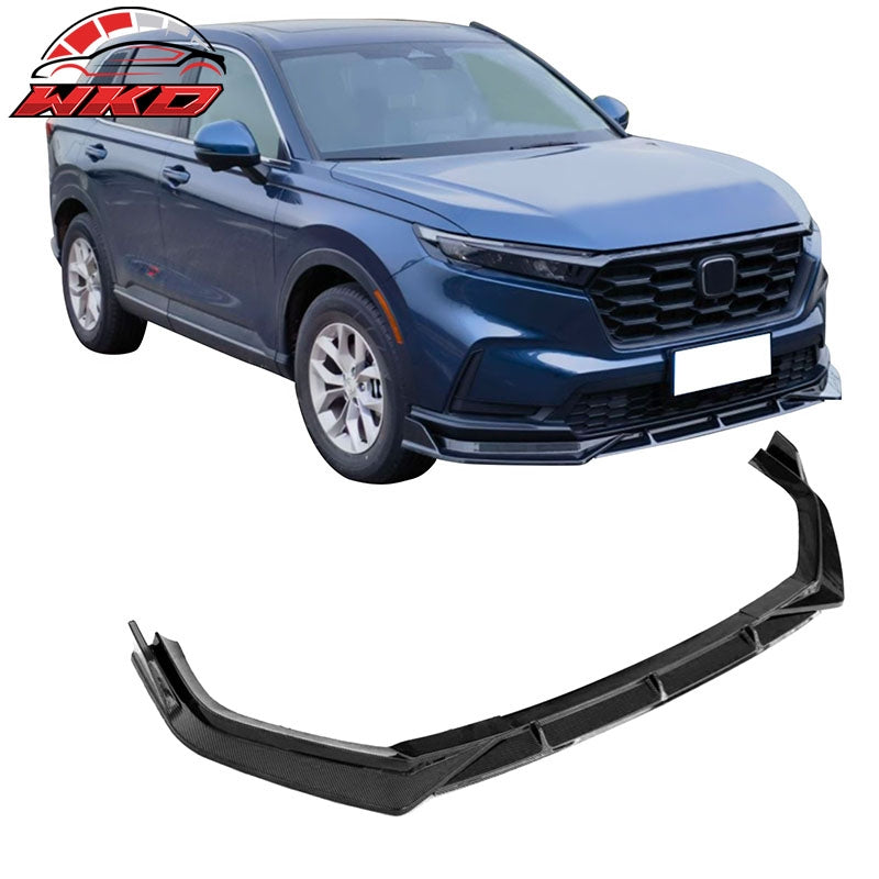 Wholesale 23-26 Honda CR-V EX EX-L LX 4DR IKON Front Bumper Lip PP Carbon Fiber Print