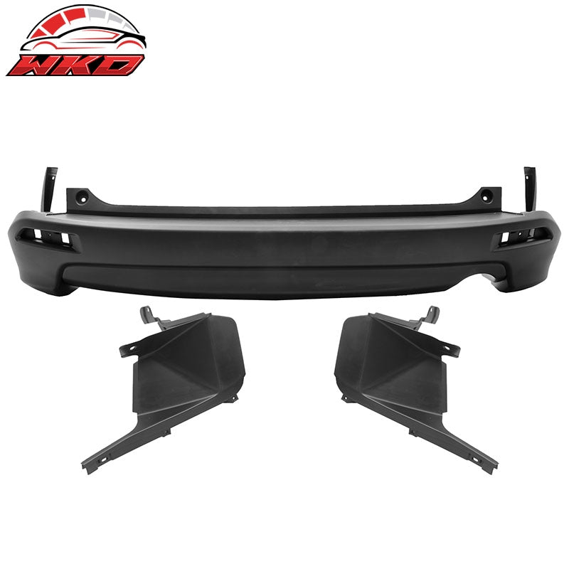 Fits 07-09 Honda CR-V MD Style Rear Bumper Cover Replacement & Side Bracket PP