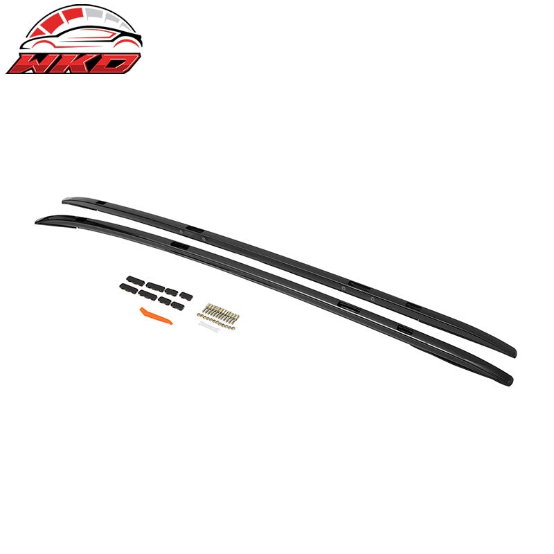 Fits 17-22 Honda CR-V OE Factory Style Top Roof Rack Rail Bar Aluminum Black 2PC