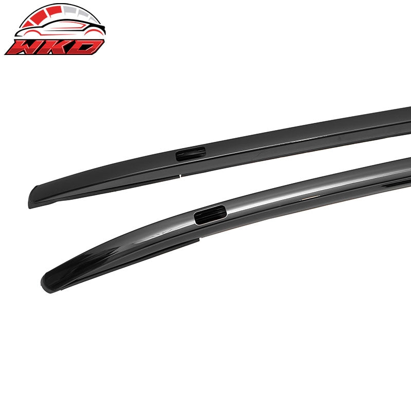 Fits 17-22 Honda CR-V OE Factory Style Top Roof Rack Rail Bar Aluminum Black 2PC