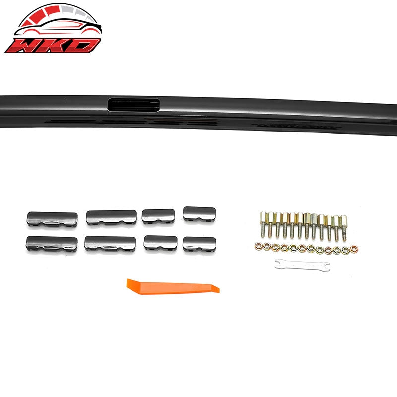 Fits 17-22 Honda CR-V OE Factory Style Top Roof Rack Rail Bar Aluminum Black 2PC