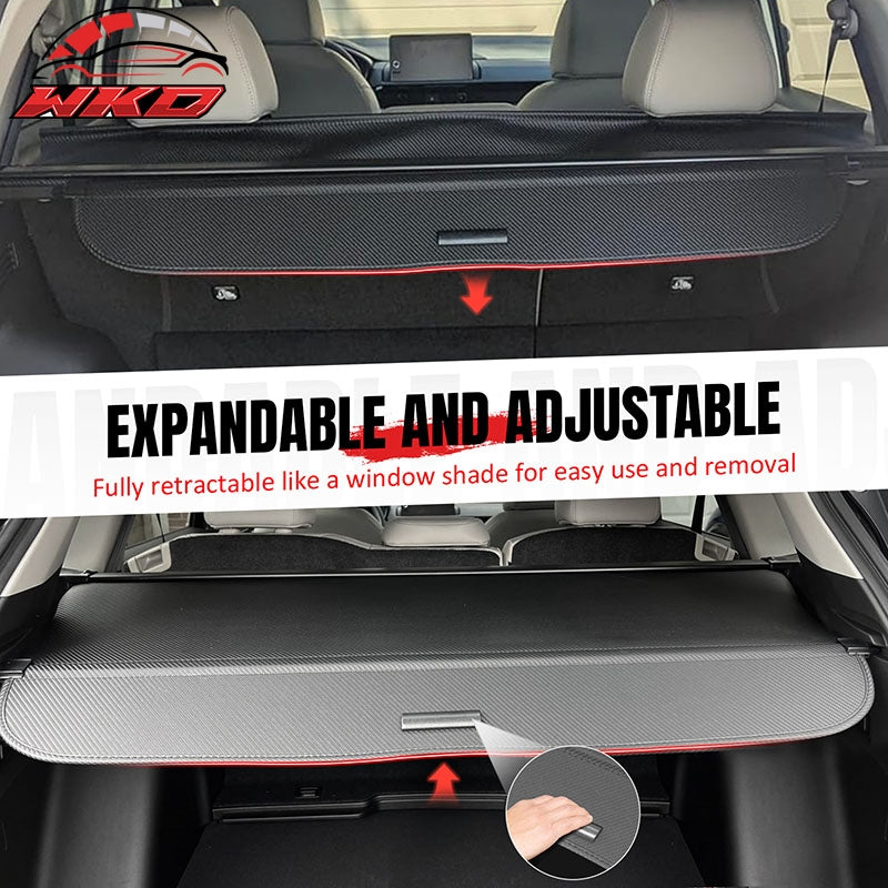 Wholesale 23-27 Honda CR-V Retractable Cargo Cover Trunk Shade Carbon Fiber Texture - Wikond Auto