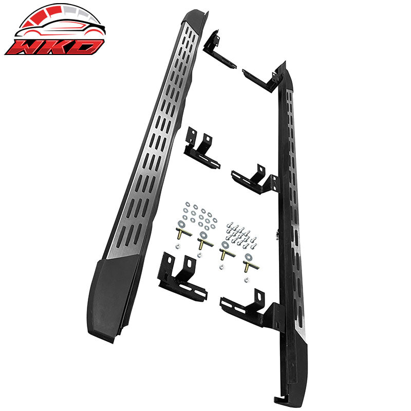 Fits 23-26 Honda CR-V CRV V1 Style Running Boards Aluminum Side Step Bar 2PCS