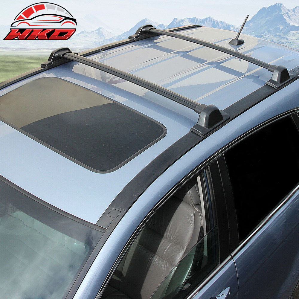 Fits 07-11 Honda CRV CR-V OE Style 2PCS Roof Rack Cross Bar Rail Luggage Carrier