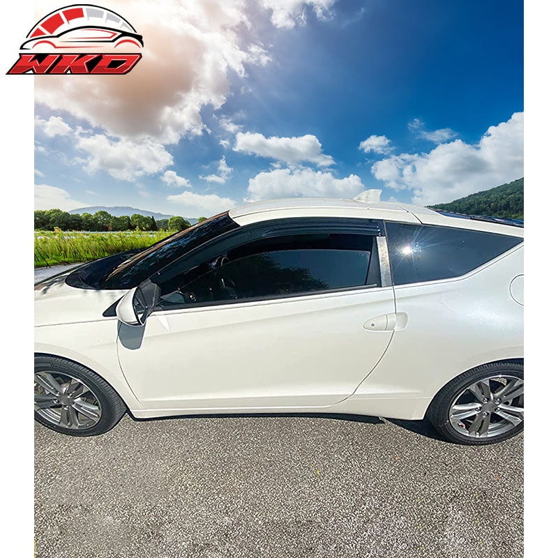 Fits 11-16 Honda CR-Z CRZ Mugen Style Acrylic Tape-On 2PCS Window Visors Vent