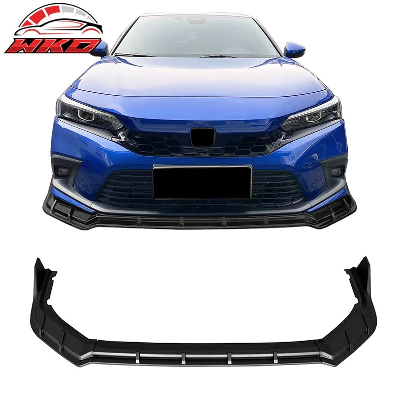 Wholesale 22-24 Honda Civic 11th FE-C Style Front Bumper Lip 3PC Spoiler Matte Black