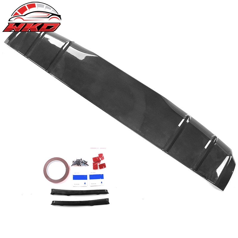 Fits 22-26 Honda Civic 11th Gen MD Rear Bumper Diffuser PP Carbon Fiber Print