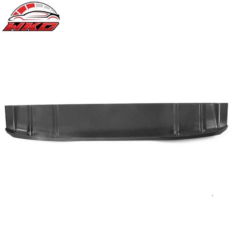 Fits 22-26 Honda Civic 11th Gen MD Style PP Rear Bumper Diffuser Lip Matte Black
