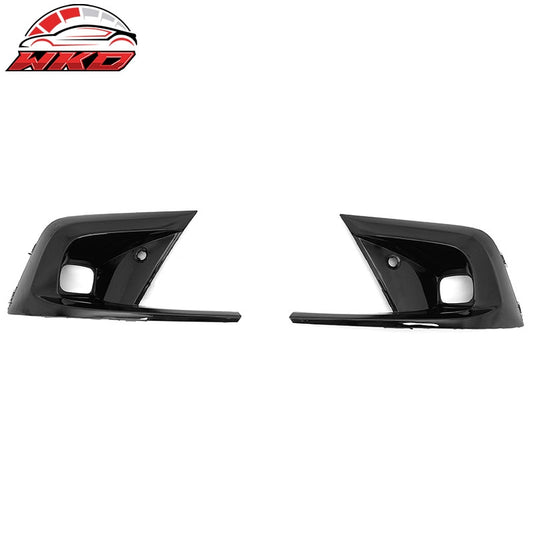 Wholesale 22-24 Honda Civic 11th Gen OE Style Foglight Bezels Trim Gloss Black ABS - Wikond Auto