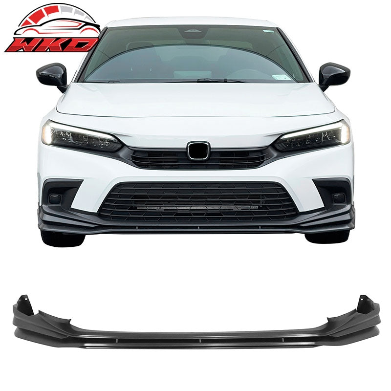 Wholesale 22-24 Honda Civic 11th Gen Sedan & Hatchback Front Bumper Lip Spoiler PP