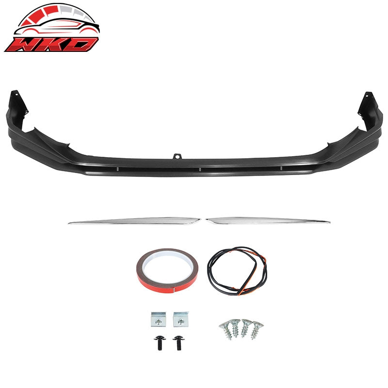 Fits 22-24 Honda Civic 11th Gen Sedan & Hatchback Front Bumper Lip Spoiler PP