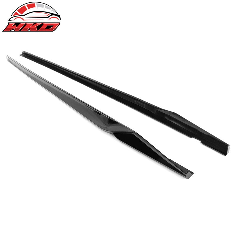Fits 22-26 Honda Civic 11th HPD Style Side Skirts Extension Gloss Black