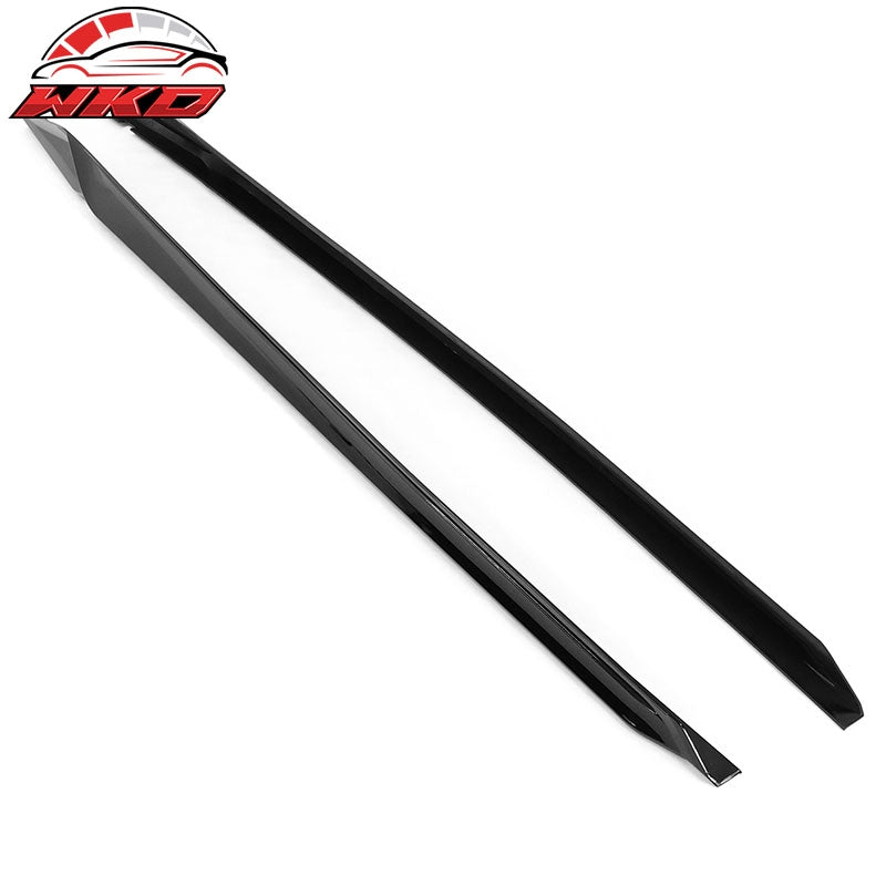 Fits 22-26 Honda Civic 11th HPD Style Side Skirts Extension Gloss Black