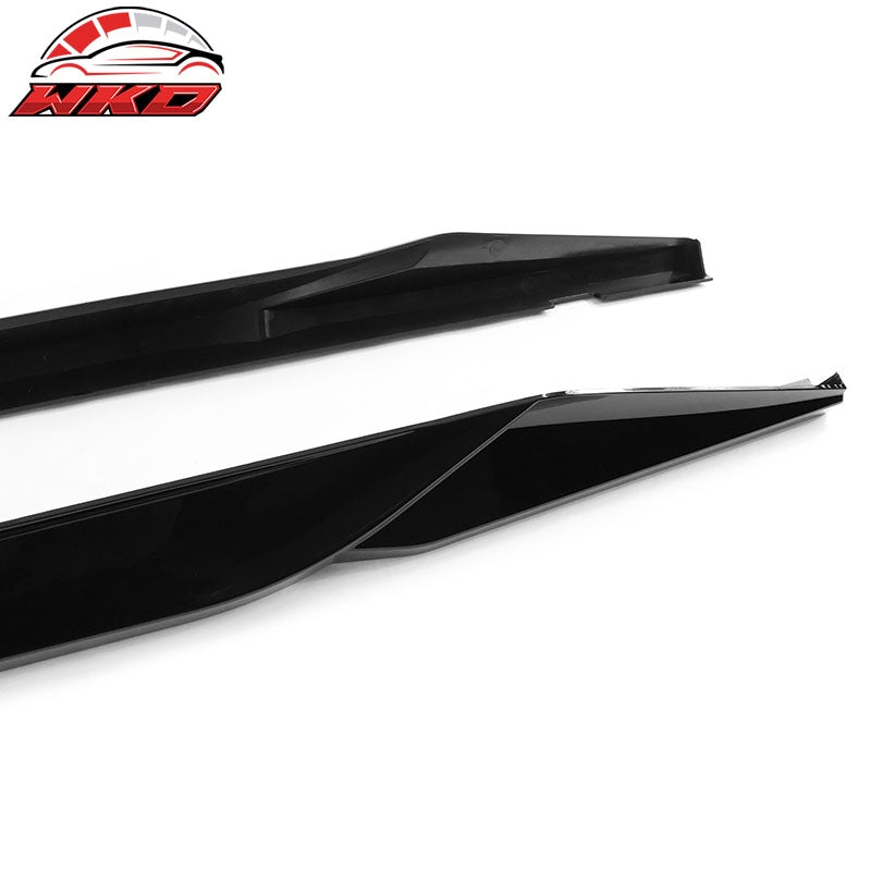 Fits 22-26 Honda Civic 11th HPD Style Side Skirts Extension Gloss Black