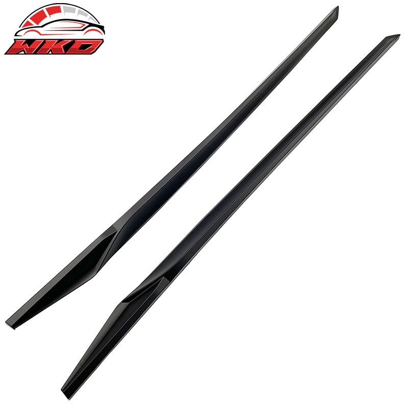 Fits 22-26 Honda Civic 11th HPD Style Side Skirts Extension Matte Black