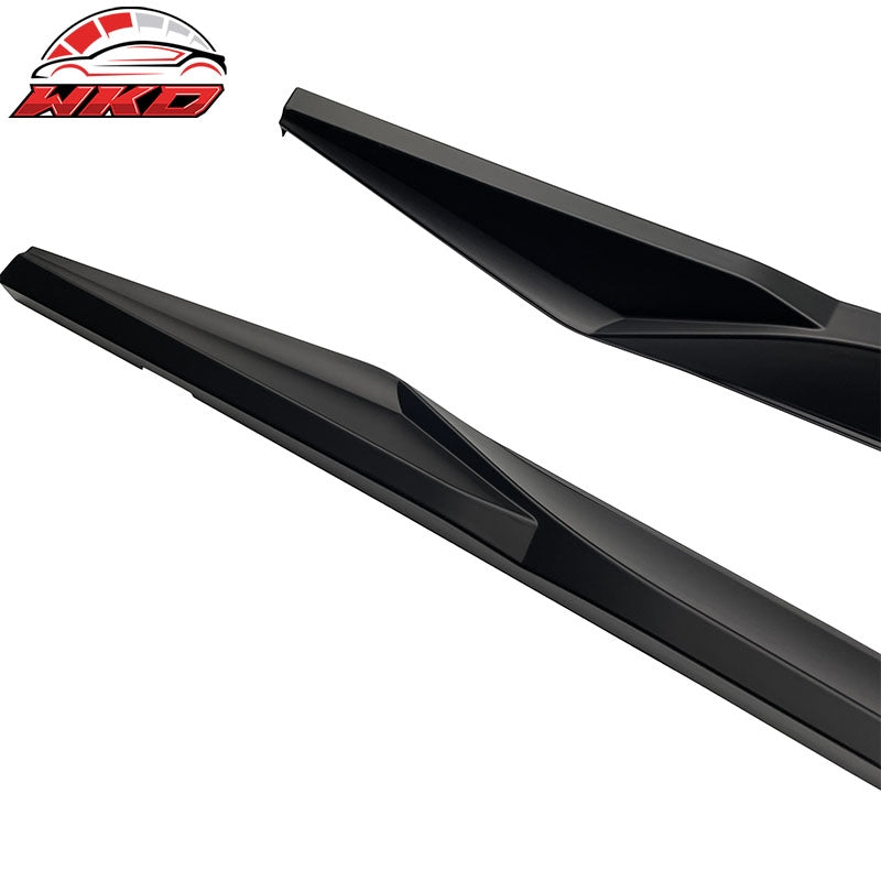 Fits 22-26 Honda Civic 11th HPD Style Side Skirts Extension Matte Black
