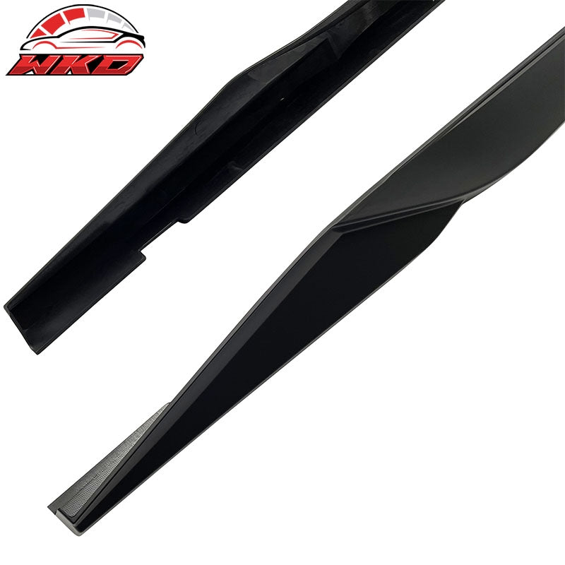 Fits 22-26 Honda Civic 11th HPD Style Side Skirts Extension Matte Black