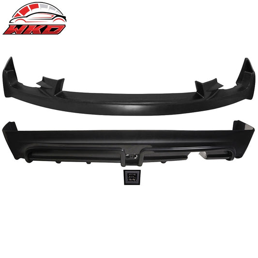 Wholesale 09-11 Civic 4Door PU Mugen Front & PP Rear Bumper Lip & Smoke Brake Lamp