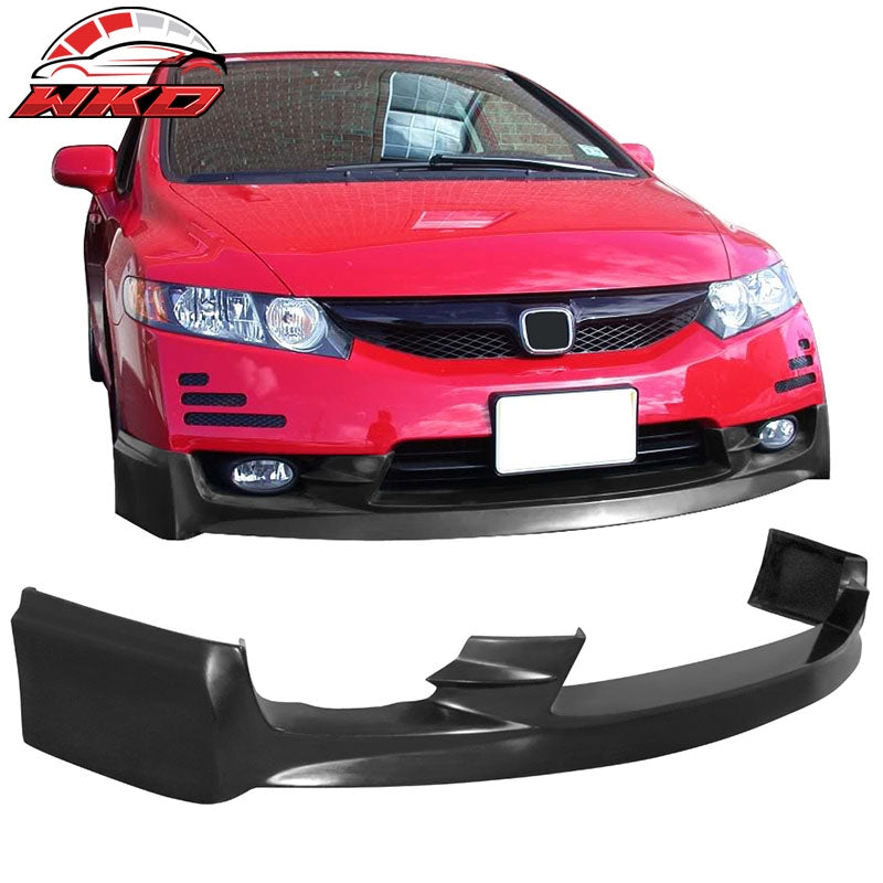 Wholesale 09-11 Civic 4Door PU Mugen Front & PP Rear Bumper Lip & Smoke Brake Lamp - Wikond Auto