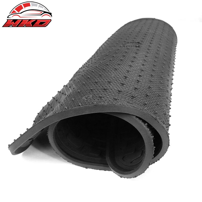 Fits 06-11 Honda Civic 8th Heavy Duty Black Latex Floor Mats Front Rear Carpets
