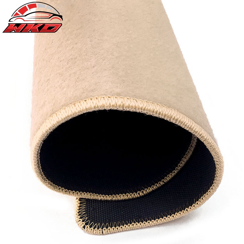 Fits 22-26 Honda Civic & Acura Integra Floor Mats Nylon Beige Carpets 4PCS Set