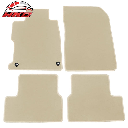 Wholesale 12-15 Honda Civic Coupe Floor Mat Nylon Beige Non-Slip Auto Carpets 4PC