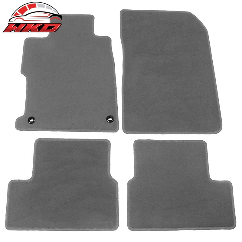 Wholesale 12-15 Honda Civic Coupe Floor Mat Nylon Grey Non-Slip Auto Carpets 4PC